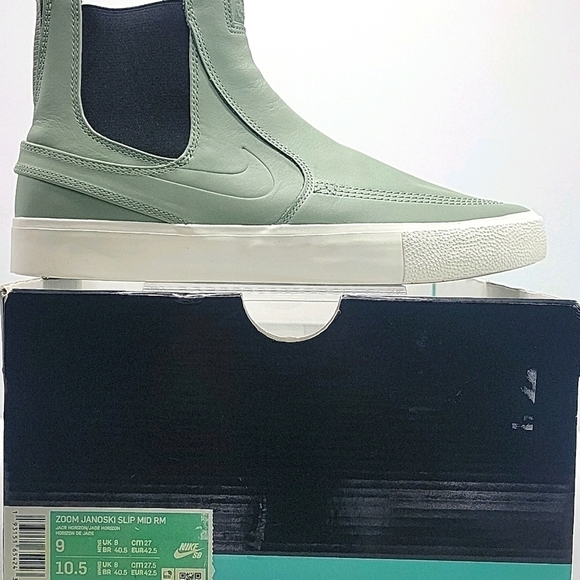 Men's NEW NIKE Zoom Janoski Slip on Mids - Picture 1 of 16